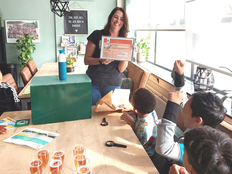Eco-team Het Startblok behaalt Zilveren certificaat bij verduurzaming van de school