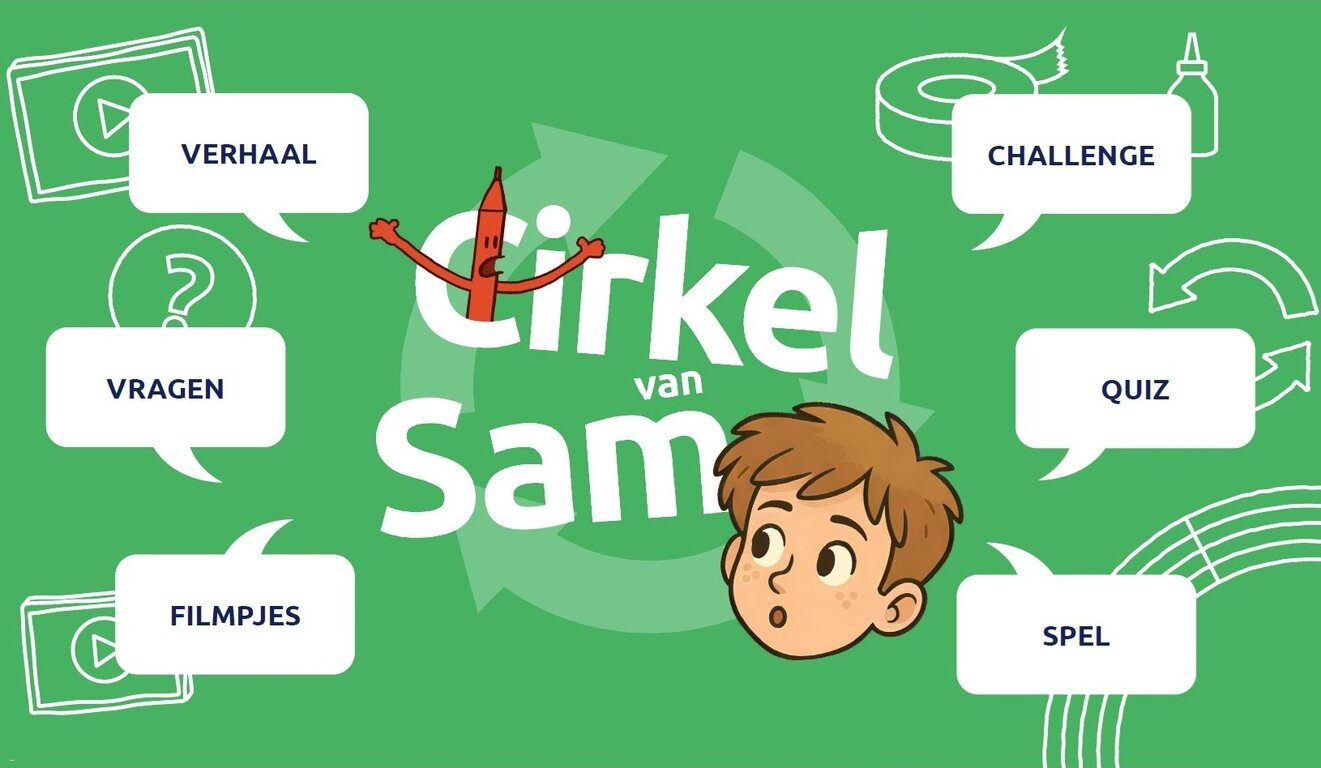 Leerlingen groep 5 en 6 worden Cirkelheld met hulp van Sam